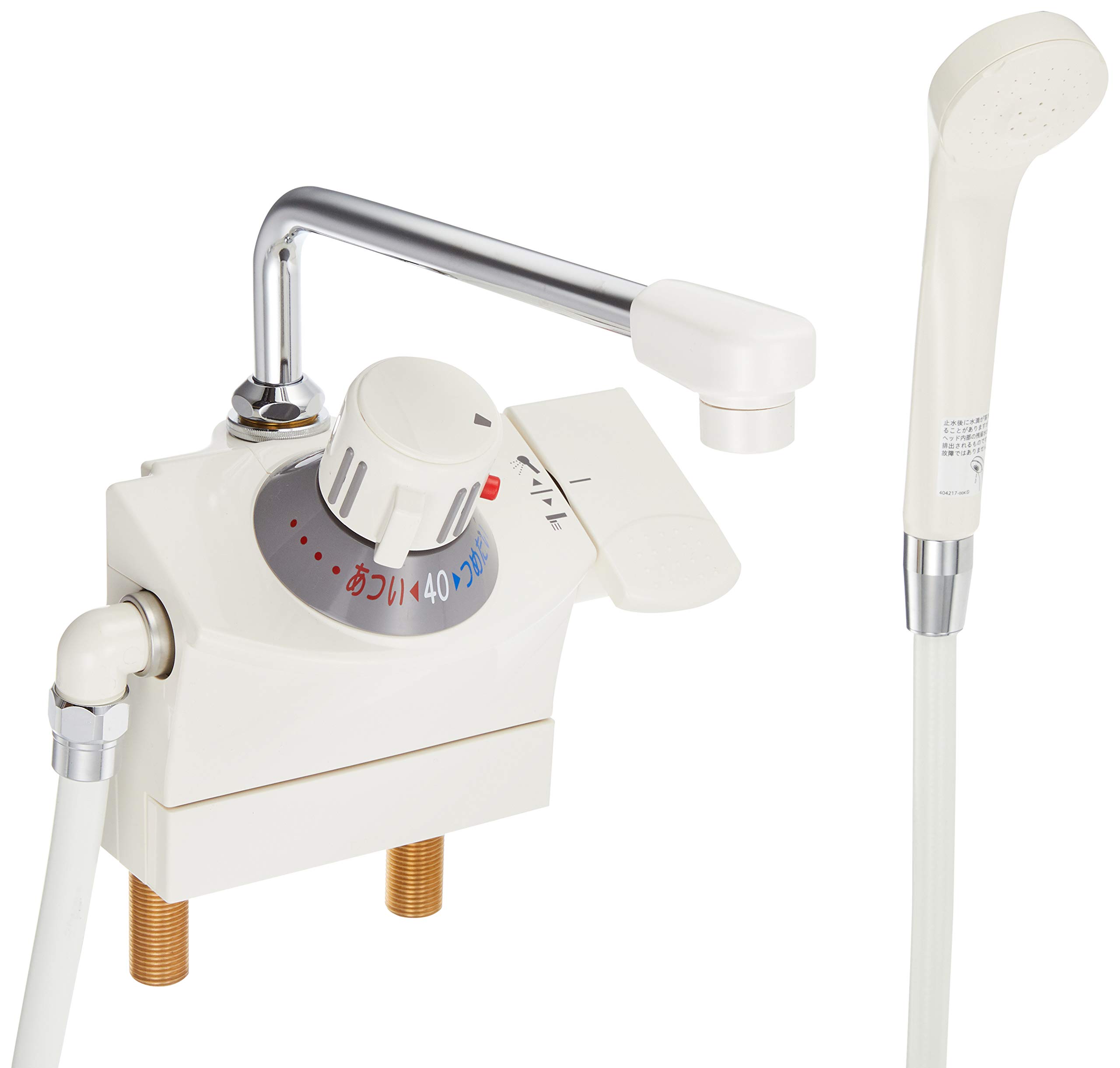 ☆ケーブイケー KVK KF821 デッキ形サーモスタット式シャワー シャワー